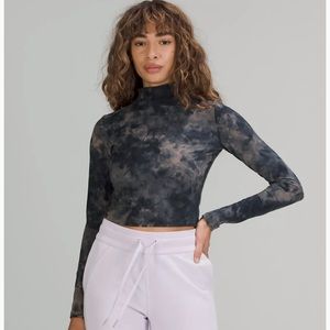 Lululemon All Aligned Mock Neck Long Sleeve